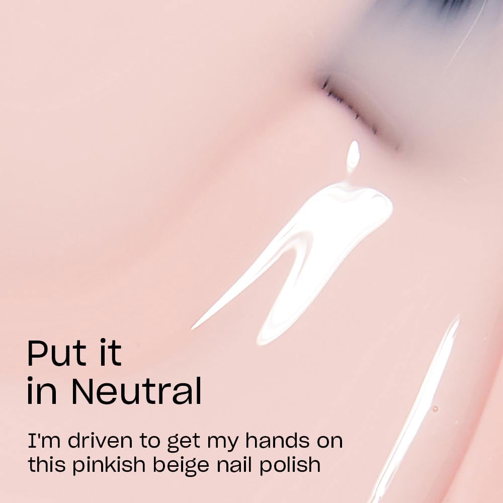 OPI Nail Lacquer & On Point Press On Nails, Put it in Neutral Bundle | Sheer Soft Short Round Press-On Nails 24 Count with Nail Glue with Matching Nail Lacquer Polish Shade