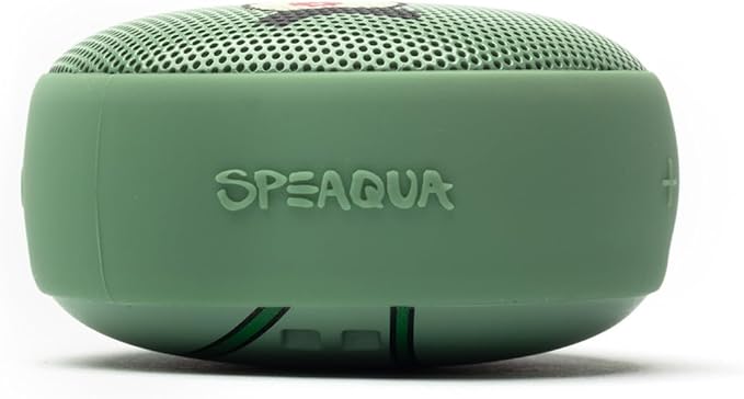 Speaqua Cruiser Speaker Plankton from Spongebob, Waterproof Bluetooth Speaker, Small Bluetooth Beach Accessory, Portable Outdoor