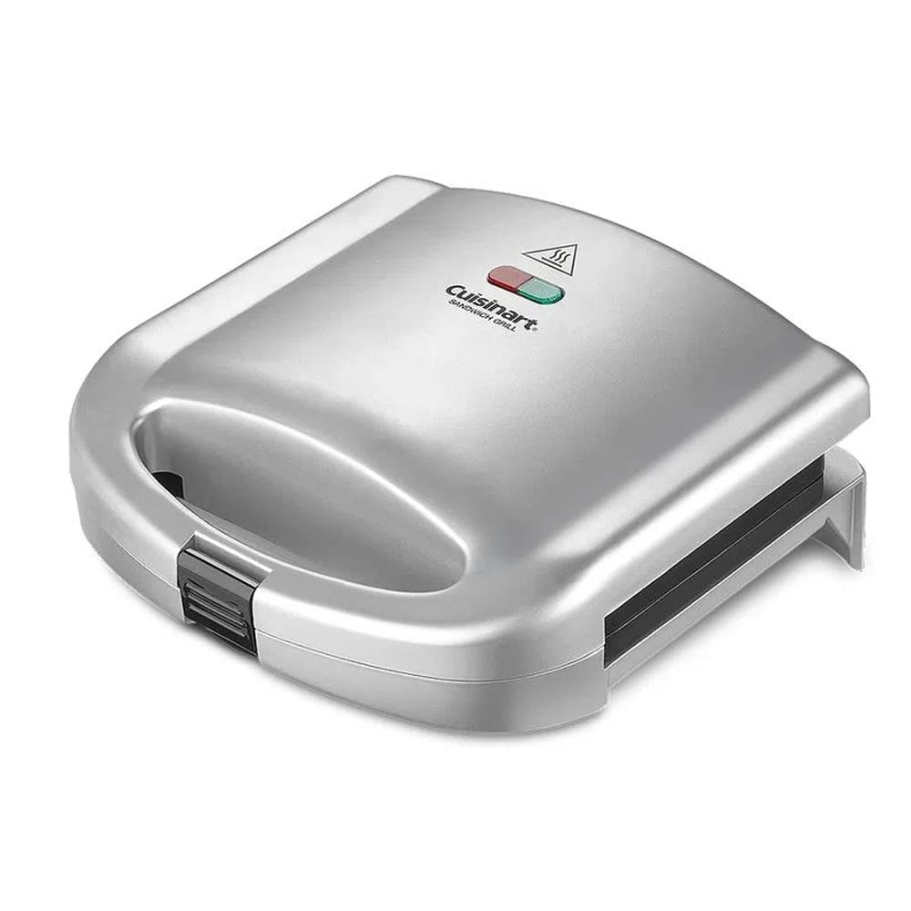 Cuisinart Sandwich Grill, Silver, WM-SW2N1NAS