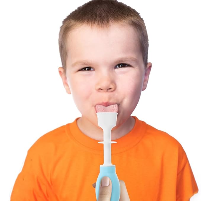 SAFIGLE Tongue Muscle Rehabilitation Device for Speech Therapy Oral Motor Therapy Tool with Silicone Suction Puller for Elderly and Kids Tongue Trainer for Swallowing Improvement