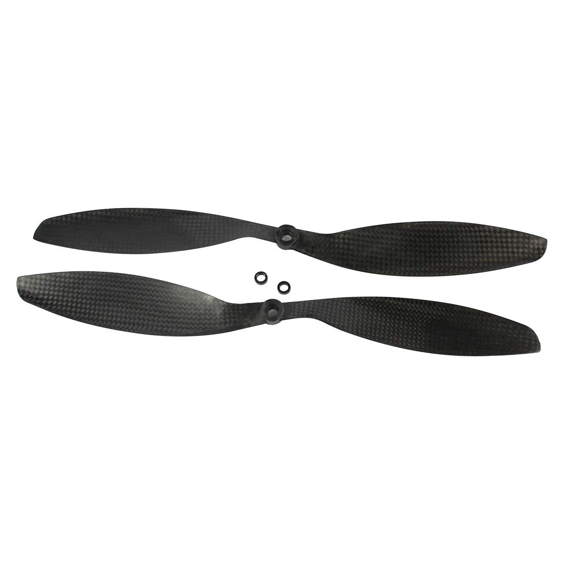 QWinOut 3k Carbon Fiber Propeller Cw CCW 8045 8047 9047 1045 1047 1147 1238 1245 1447 1555 CF Props for RC Quadcopter Hexacopter Multi Rotor UFO (4 Pairs,1045)