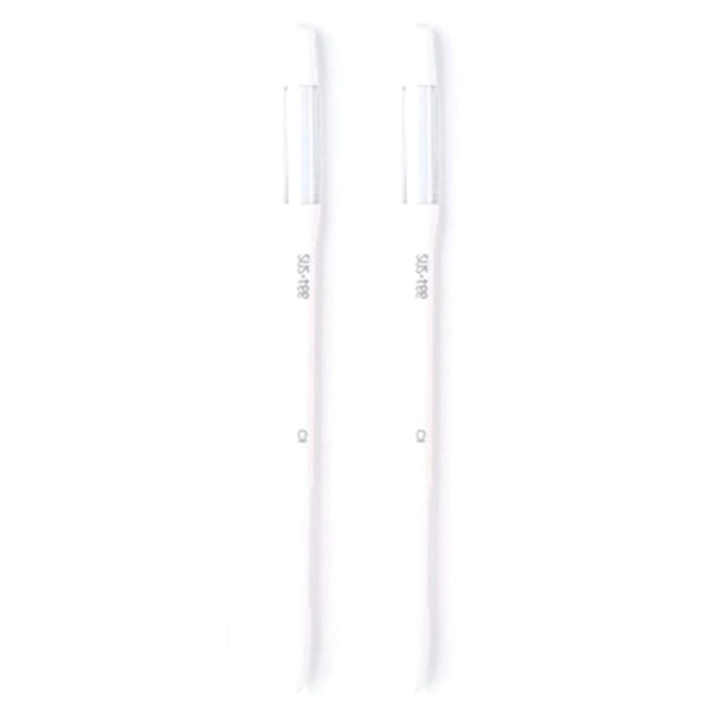 Sustee Aquameter, White, Medium, Set of 2 - Soil Moisture Meter for Potted Plants - Plant Water Sensor (Refillable Style)