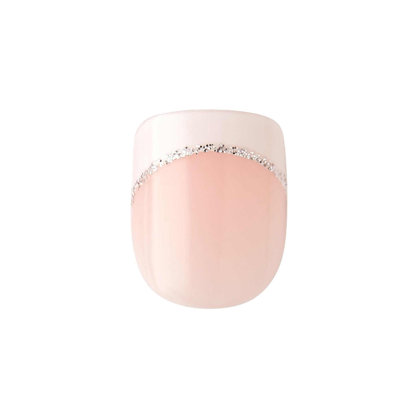 KISS imPRESS No Glue Mani Press On Nails, Design, 'Mini Me', White, Petite Size, Squoval Shape, Includes 30 Nails, Prep Pad, Instructions Sheet, 1 Manicure Stick, 1 Mini File (Pack of 2)