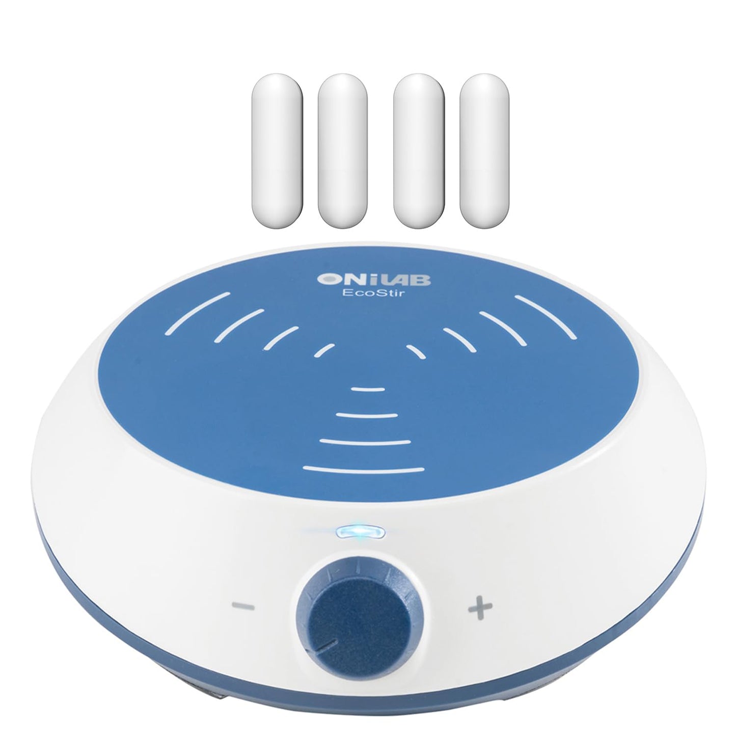 ONiLAB Magnetic Stirrer with 4PCS Stir Bars，Magnetic Mixer with Stirring Capacity 3000ml (No Heating)