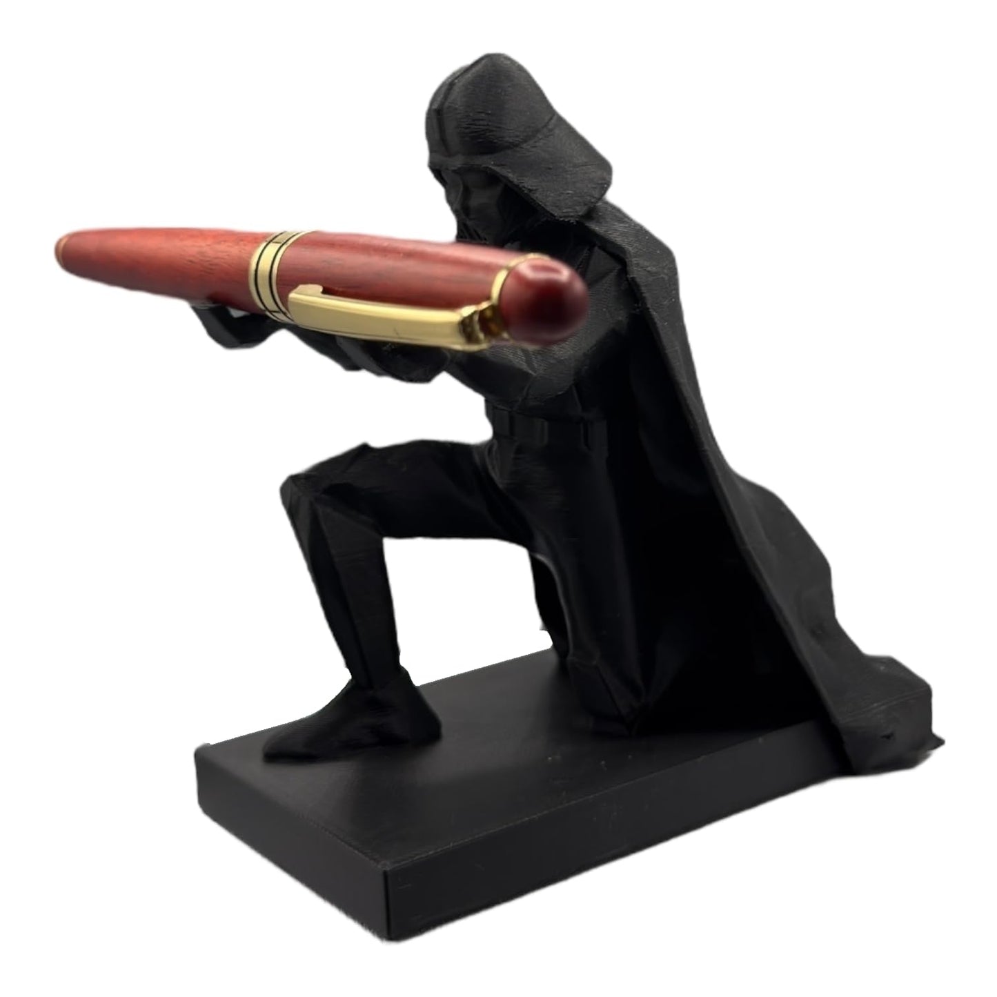 PrintUSA Darth Vadar Pen Holder Desk Office Decor Cool Nerdy Fun Accessories Funny Gadget Great Gift Idea for Father's Day Christmas Stocking Stuffer Birthday or Teacher Appreciation