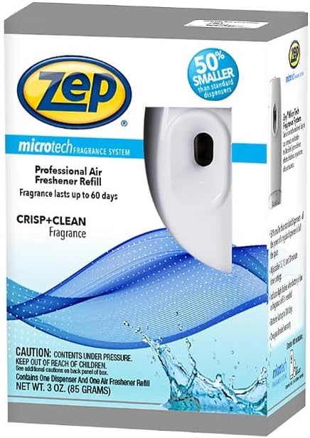 Zep 3-oz Clean Device/Refill Air Freshener (Case of 4)