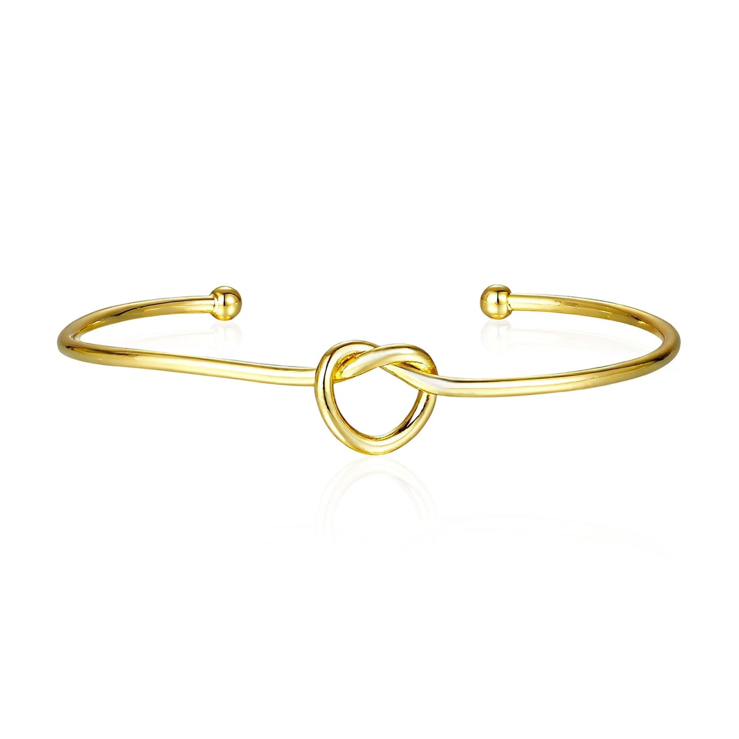 SHINYTE CATALINE 14K Plated Gold Adjustable Cuff Bracelet for Women,Dainty Stackable Gold Bangle Mothers Day Gift for Girlfriend,Wife,Lover,Mom