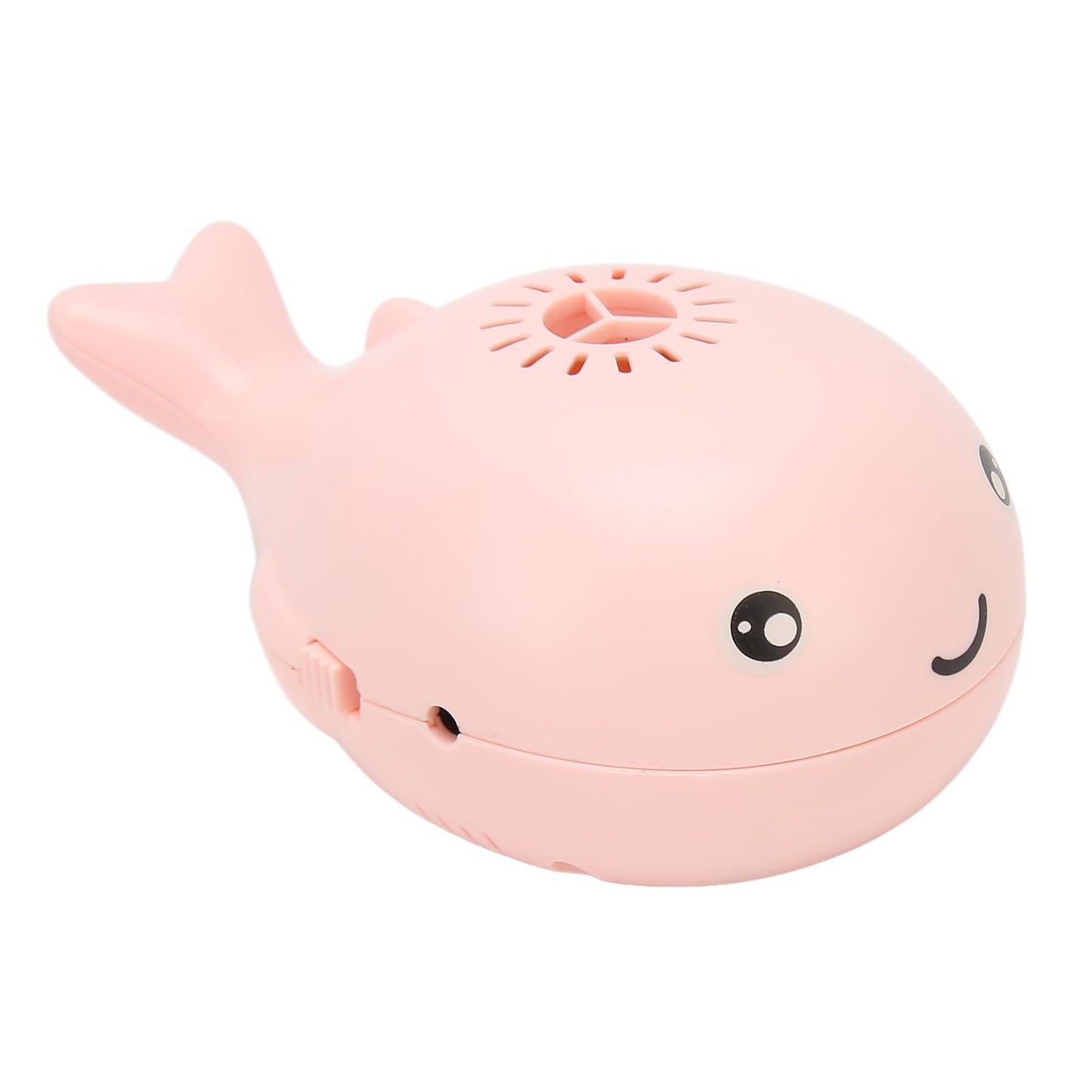 BTSEURY Electric Whale Floating Ball Toy, Cartoon Style USB Charge Bladeless Safe Electric Blowing Floating Ball Toy for Baby (Roseate)
