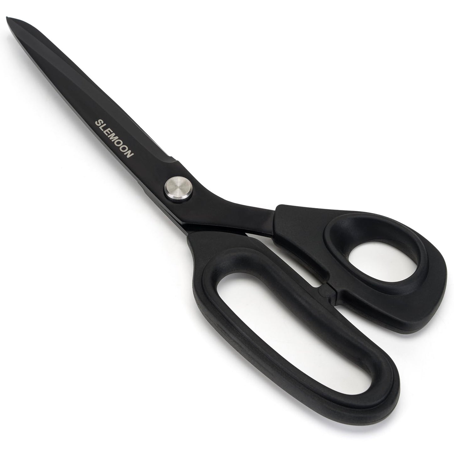 SLEMOON 10" Scissors All Purpose, Heavy Duty Premium Stainless Steel Tailor Scissors, Comfort Grip Handles for Fabric, Leather, Sewing & Crafting