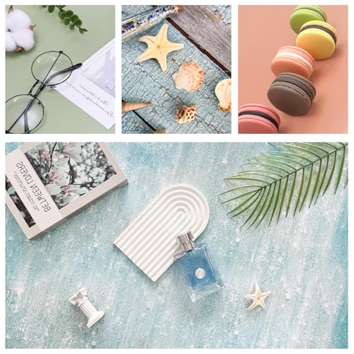Photo Backdrop Board Studio Kit with 8PCS 16Patterns Food Photography Small Portable Photo Setting Casual Item Photography 16.5 * 11.5 Inch - color: Multi