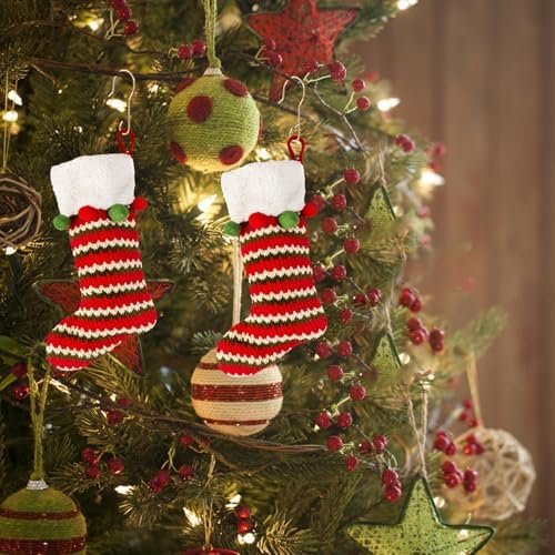 CRAFTHROU 200pcs Metal Ornament Hooks for Christmas Tree Decorations Lights
