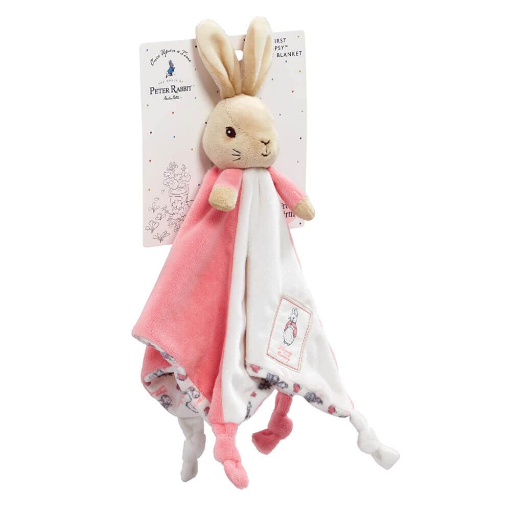 Beatrix Potter Flopsy Bunny Blankie Comforter Peter Rabbit 12"/30cm