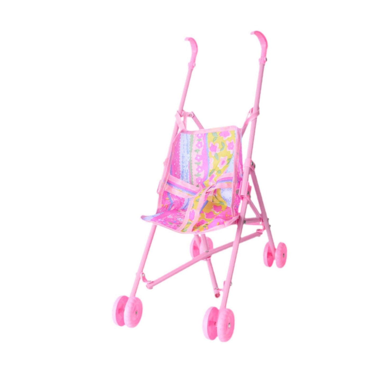 Baby Doll Stroller Toy, 36 cm (14.2 inch) Push Cart for Girls Pretend Play, PP & Cloth Stroller for Learning Activities Role Play Game