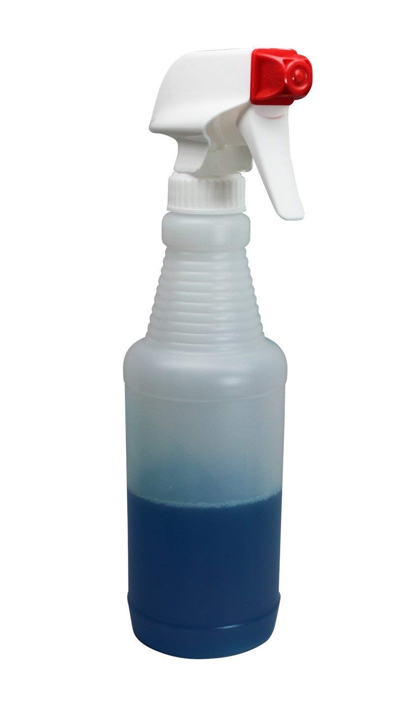 Pinnacle Mercantile Plastic Spray Bottles Leak Proof Technology Empty 16 oz Value Pack of 2 Made in USA