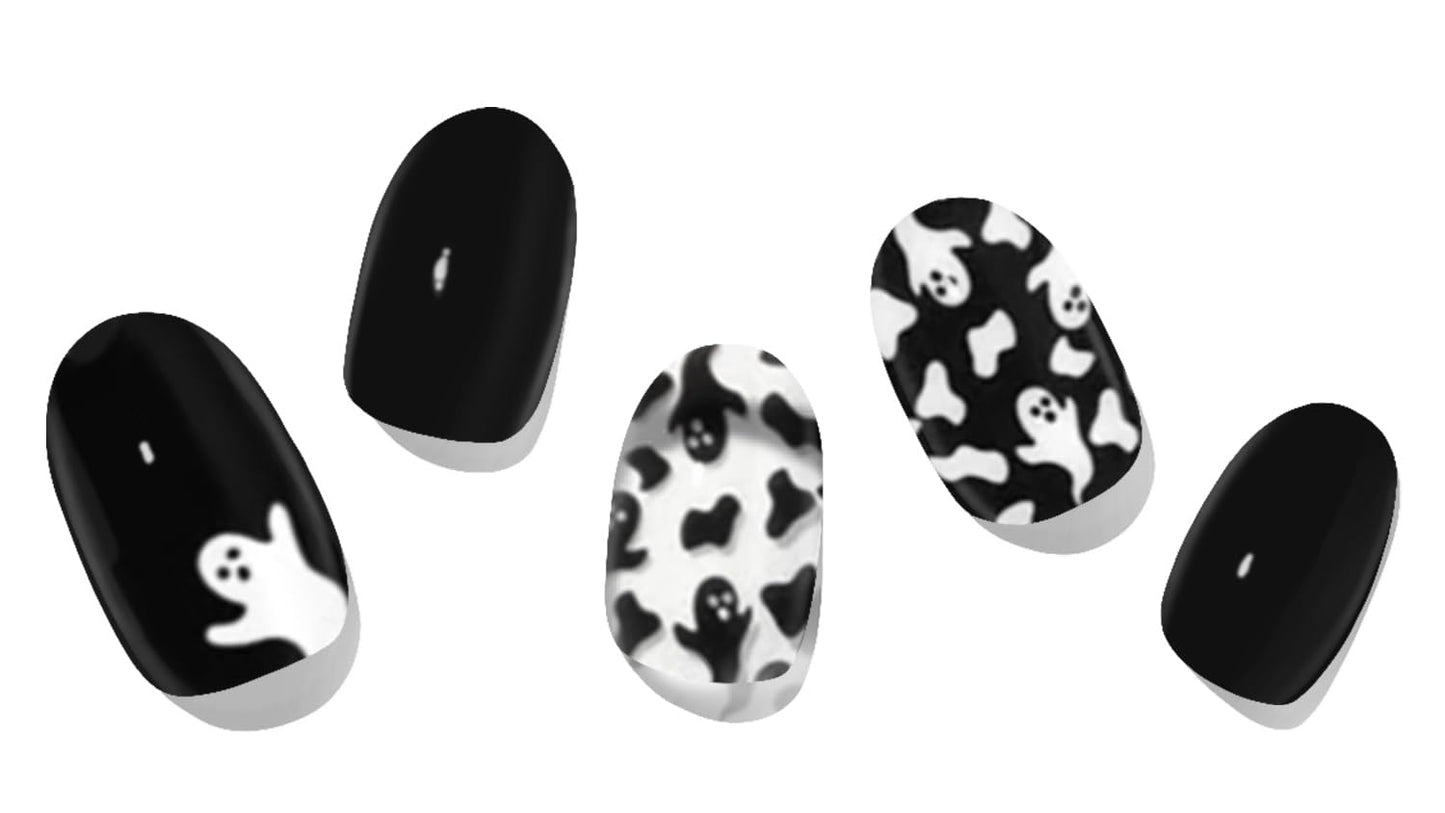 Adora Couture Semi-Cured Gel Nail Strips - 20 Salon-Quality Gel Sticker with UV Light Required, Long Lasting, Easy Application & Removal, Includes Prep Pad, Nail File, Wooden Stick – Boo Crew