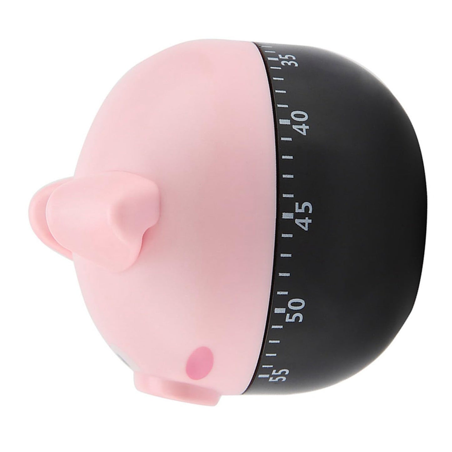 ‌shenruifa ‌‌‌‌‌‌Cute Cartoon Pig Kitchen Timer - Mechanical Cooking Timer Counter for Baking, Eggs & More (Pink)
