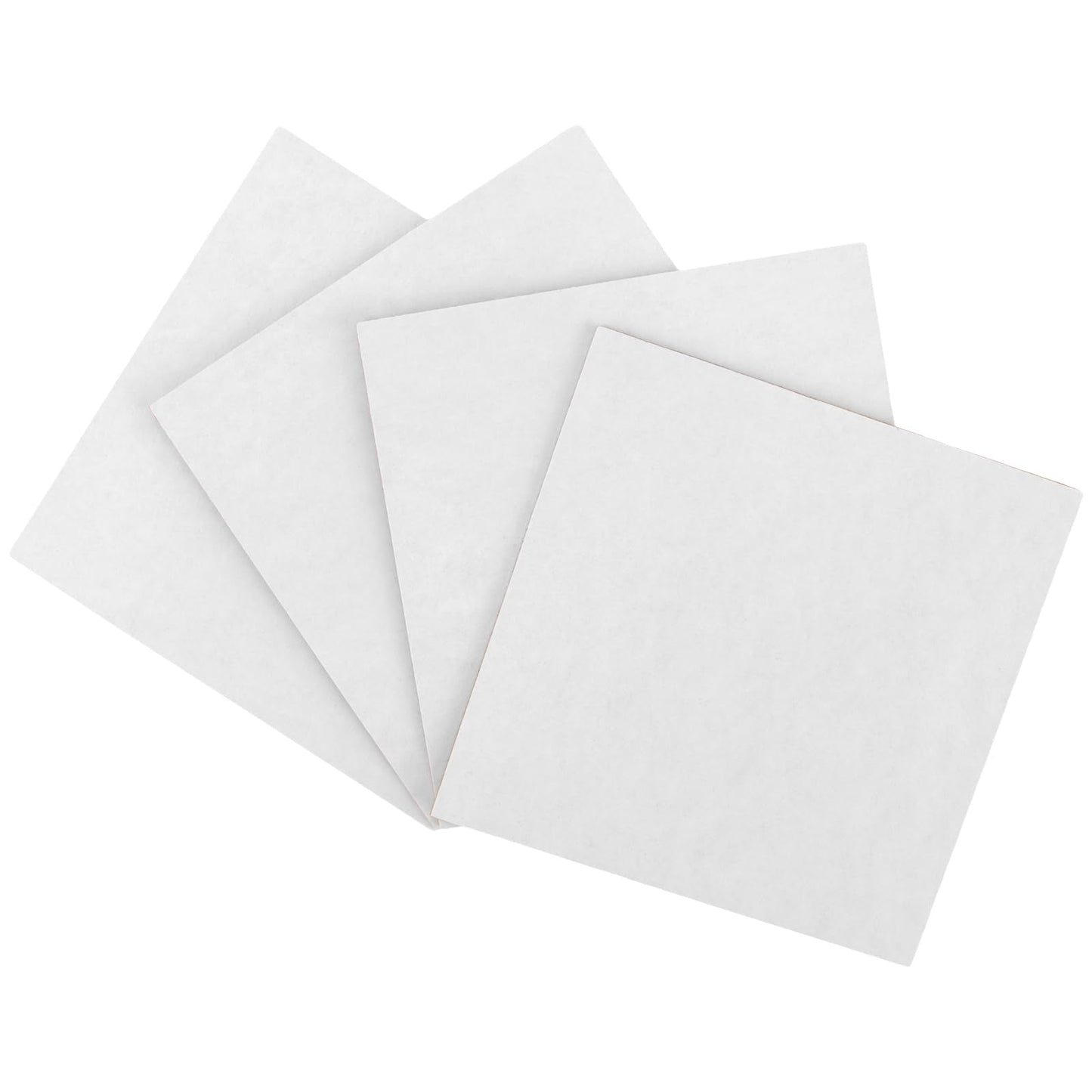 HEIHAK 200PCS Self-Adhesive Cork Backing Sheets 4"x4" (10x10cm) Square Coaster Bottoms for DIY Crafts Home Tabletop Decoration