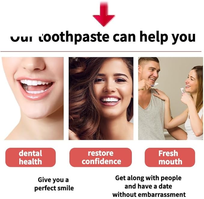 Sp-8 Probiotic Whitening Toothpaste, with Probiotics Oalance Oral Microbiota, Niacinamide Whitening Toothpaste for Enamel Protection and Gum Health Fresh Breath, Fluoride-Free.-1Pcs