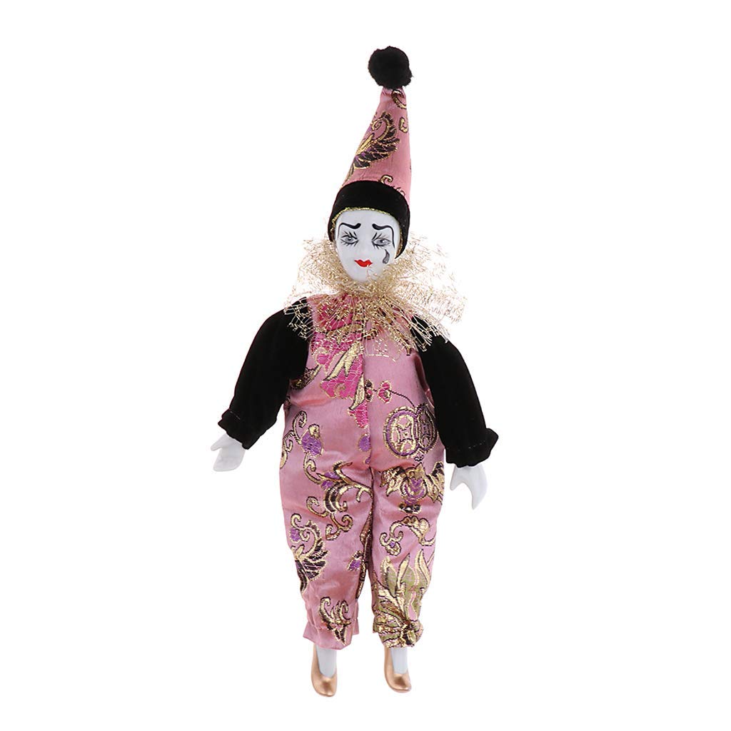 FRECI Clown Doll Clown Man Doll Halloween Decoration for Christmas, Birthday Gift 9inch - B