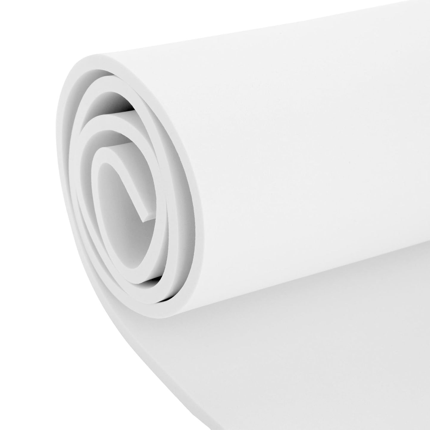 Bright Creations 6mm EVA Foam Sheets - 6mm, 14 x 39 in, White - High Density Craft Foam for Cosplay & DIY Supplies - Moldable Craft Sheets for Costume Making & Decoration