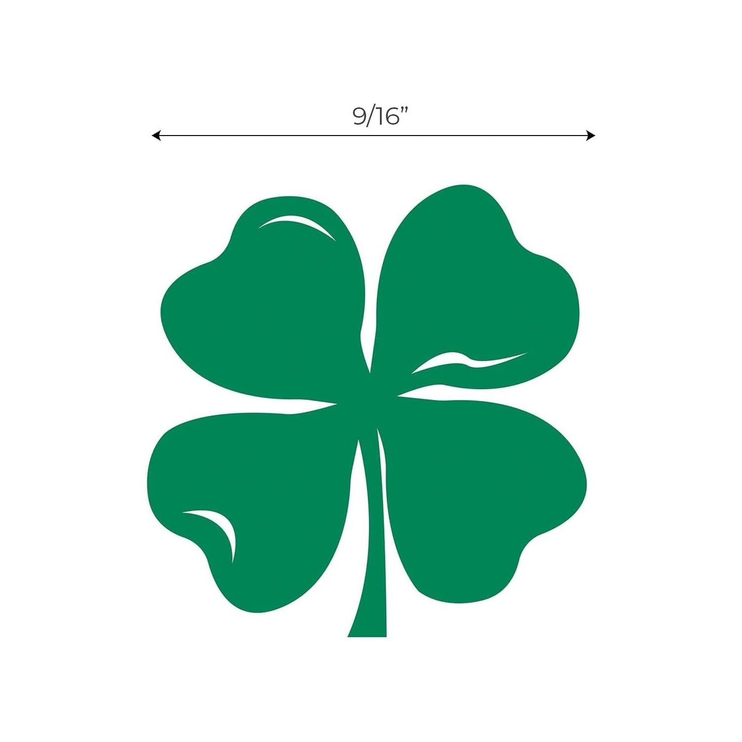 Four Leaf Clover Stamp / 2000 Plus Self Inking St. Patrick's Day Stamper / 9/16" Small Imprint Teacher Reward Rubber Stamp/Lucky Planner Worksheet Spring Holiday Stamp