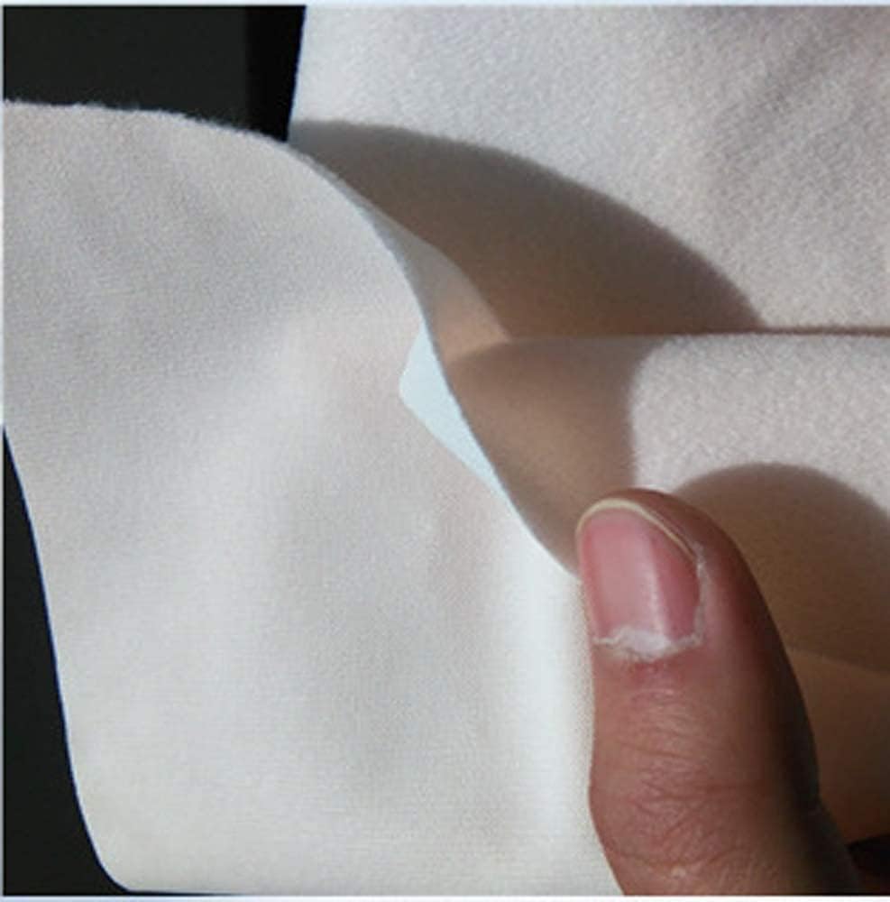 Glow in The Dark Fabric, Soft Fleece and Canvas Polyester Fabric Sheet for DIY Craft Supplies, Glow Material for Clothes, Hats, Garments and Multiple Usage (20" x 31")
