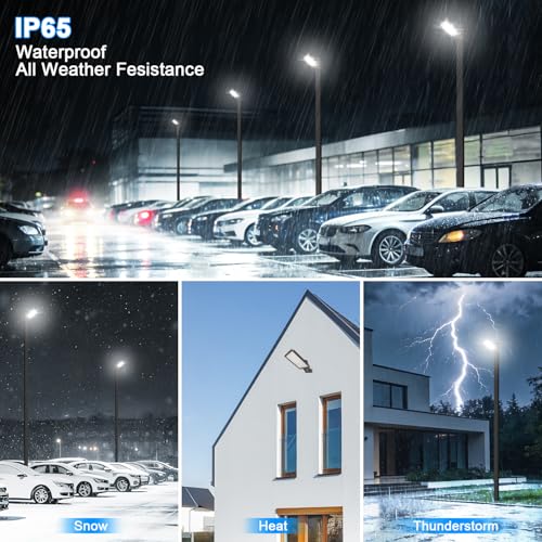 350W LED Parking Lot Light 52500LM Dusk to Dawn 5000K Led Flood Light Outdoor Area Commercial Security Trunnion Mount IP65 Waterproof 100-277V - size: 350W Trunnion Mount