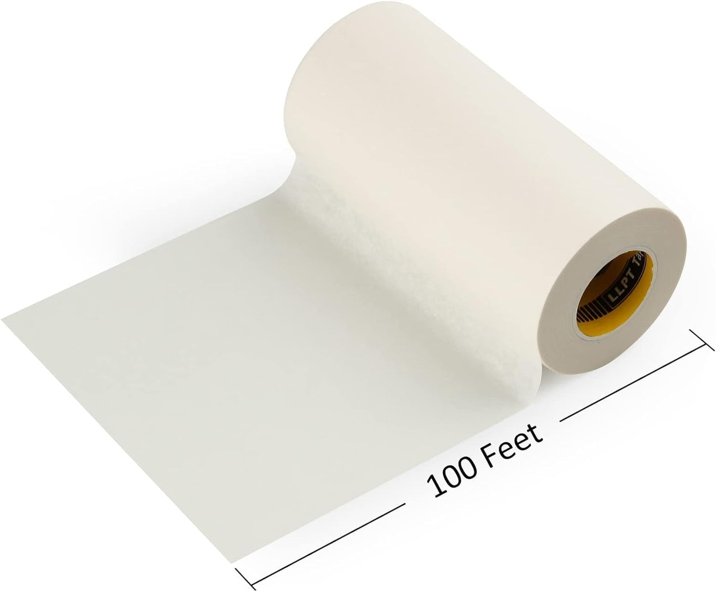 LLPT Transfer Tape Professinal Grade for Vinyl 6 Inch x 100 Ft Pick Vinyl Easily Residue Free for Craft Cutters Stickers Decals Glass Windows Doors Signs DIY Projects (PG6100TT)