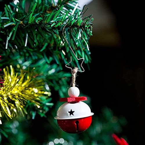 100 Pcs Metal Star-Shaped Hangers Christmas Ornament Hooks, Christmas Tree Hooks for Xmas Tree Hanging Decoration