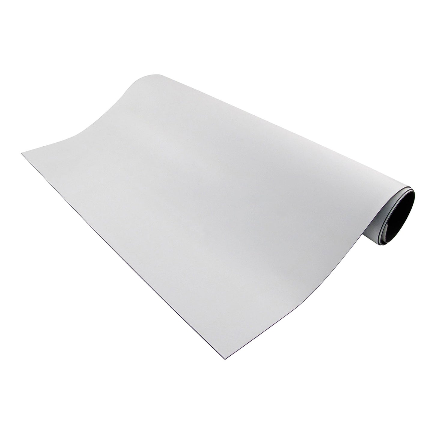Master Magnetics Flexible Magnetic Sheet - Non-Adhesive Magnet - Ideal for Car Signs - Strong DIY Magnets for Fridge, Dry Erase Board, Crafting - 24.5" L x 12" W - White Vinyl Front - 1-Pack