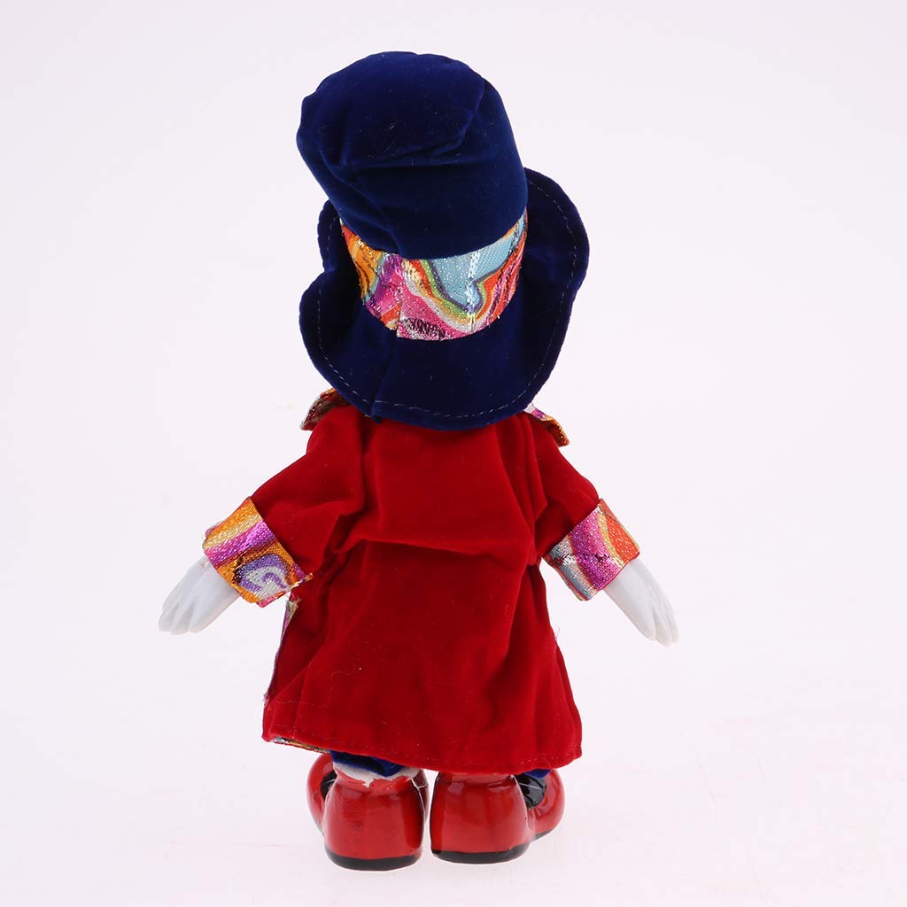 KODORIA Clown Doll Clown Figure Doll Halloween Ornaments Home Table Desk Top Decor - #5