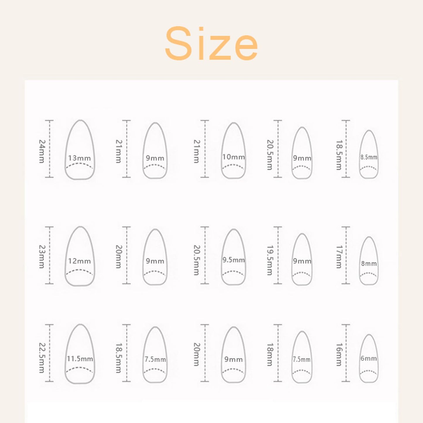 3D Handmade Press on Nails Gold Star Bow False Nails with Design Medium Almond Red Natural Glue on Nail Glossy Acrylic Stick on Nail for Women