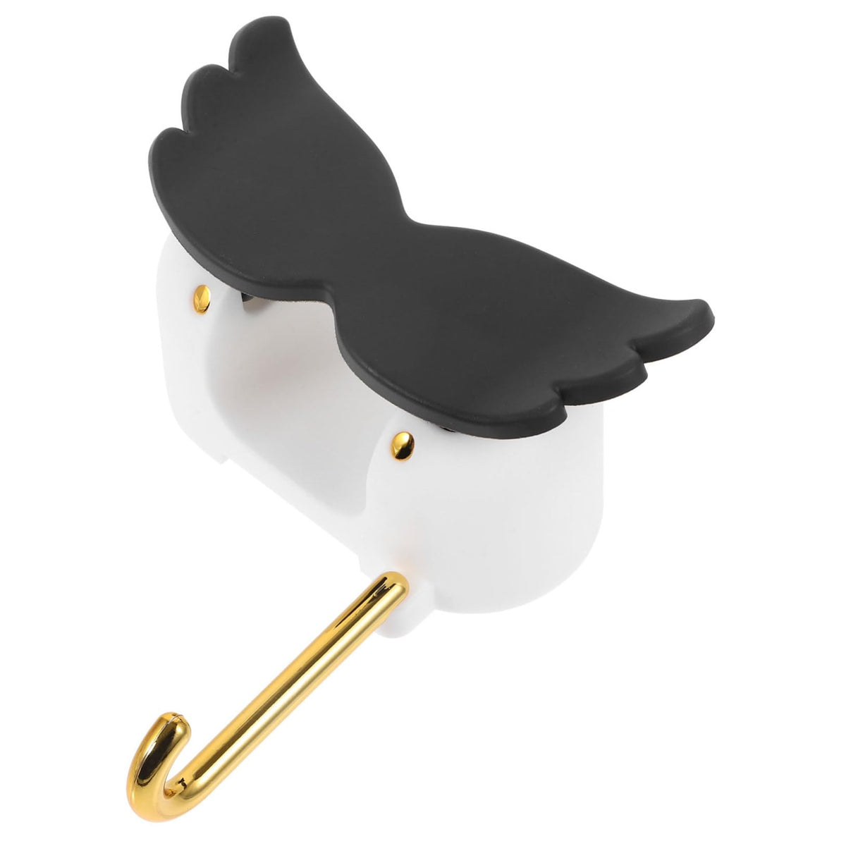 Self Adhesive Mop Holder with Cartoon Design Punch Wall Mount Broom Gripper Hook for Bathroom and Kitchen Easy Installation Versatile Organizer for Cleaning Tools