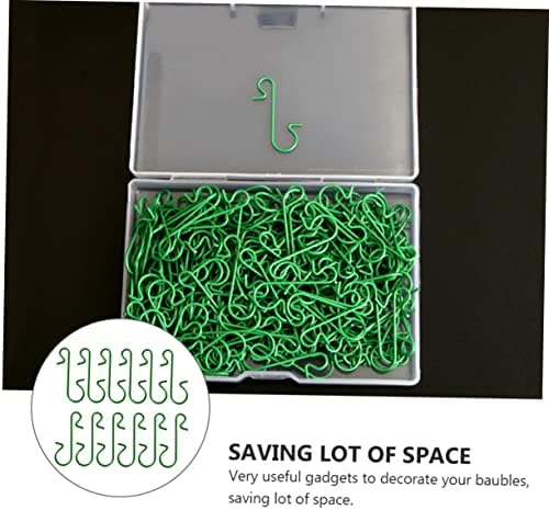 Garneck 300Pcs Flower Hooks Hanging Hooks for Christmas Tree Decorations for Ornaments Floral Arrangements Strong Plated for Parties Home Decor