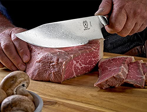 Mercer Culinary M13795 Premium Grade Super Steel, 8-Inch The Hunter Chef's Knife, G10 Handle - style: The Hunter Chef's Knife G10 Handle 8 Inch
