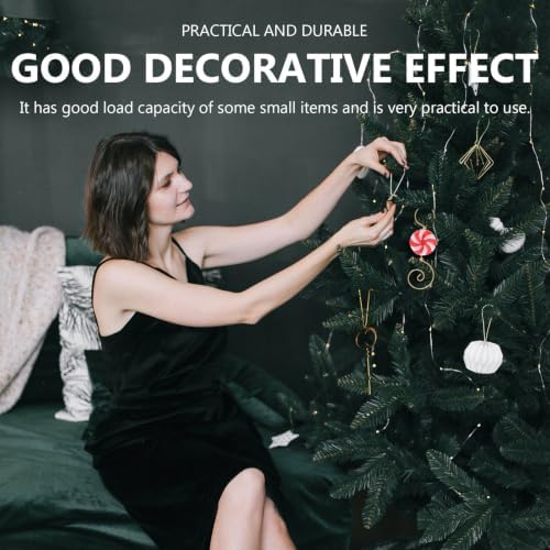 BESPORTBLE 20pcs Creative Windmill Candy Ornament Hook, 7.8cm Iron Pp