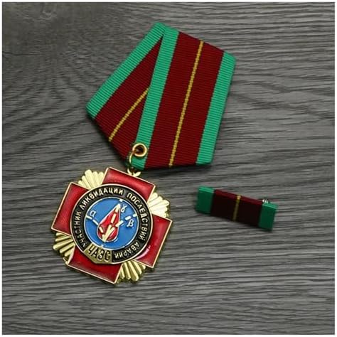 Reproduction of The Soviet Union Ukraine Chernobyl Nuclear Power Plant Explosion Medal Commemorative Medal