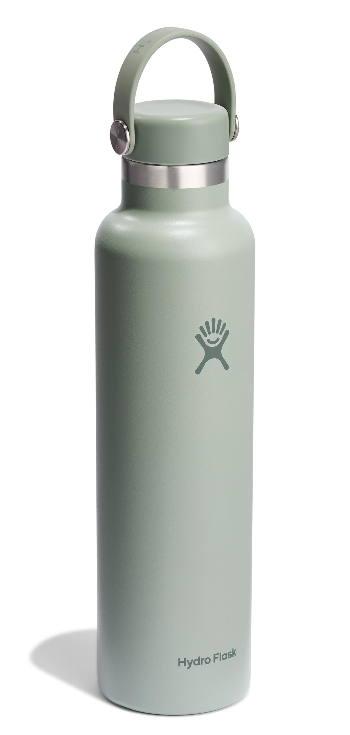 Hydro Flask Water Bottle - Insulated Stainless Steel - Non Spill, Leakproof in 24 Oz Agave Green