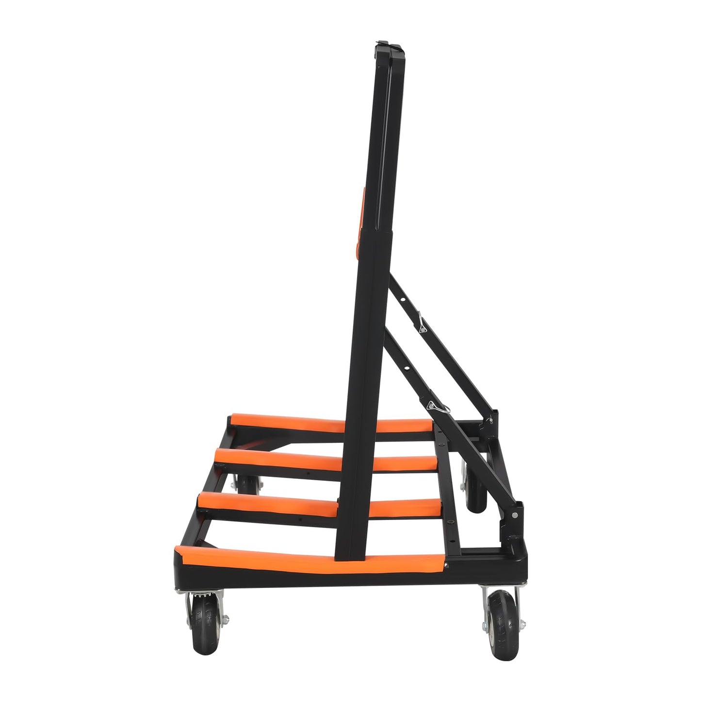 FXEIPOL Folding Drywall Cart 997.9Kg/2200Lbs Panel Cart Portable Panel Truck Cart with 2 Bundle Straps Drywall Dolly for Home, Warehouse, Workplace