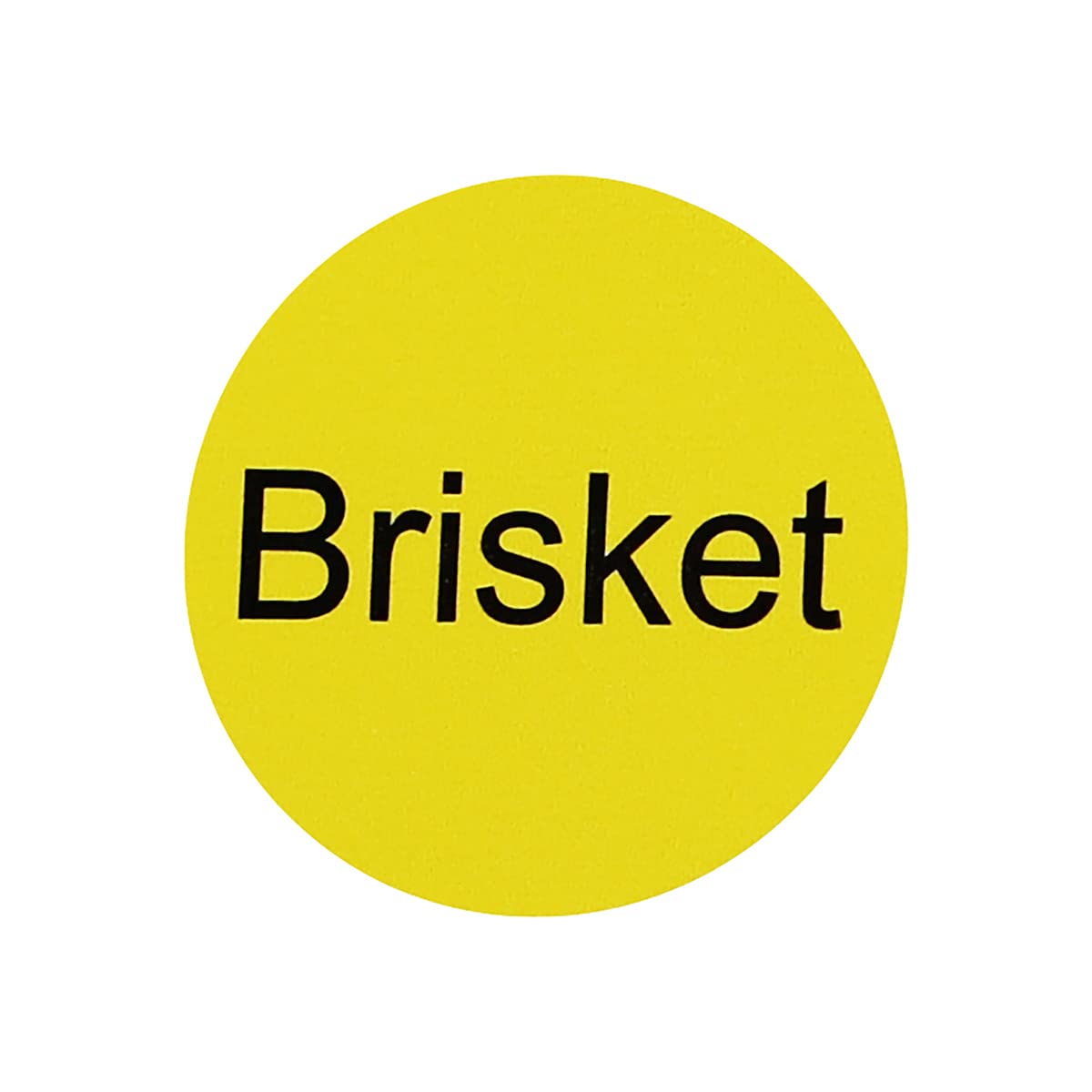 Brisket Deli Labels 1 Inch 500 Total Stickers
