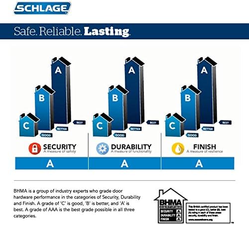 SCHLAGE BE469ZP CEN 625 Connect Smart Deadbolt with alarm with Century Trim in Bright Chrome, Z-Wave Plus enabled, 3 x 8 x 2 inches