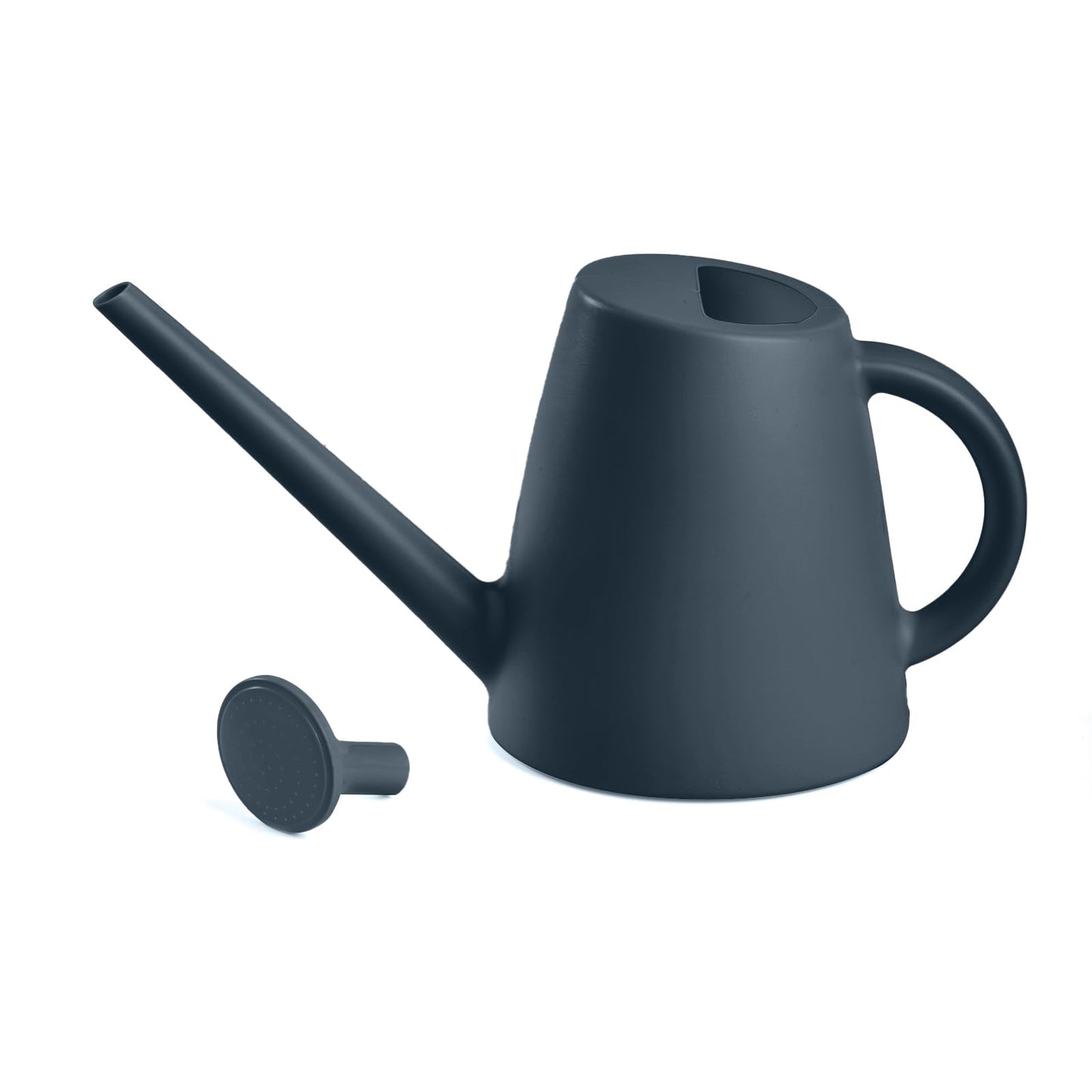 ZXJ Plant Watering Cans for Indoor and Outdoor Home Garden Plants - with Long Spout - Black - 1/2 Gallon
