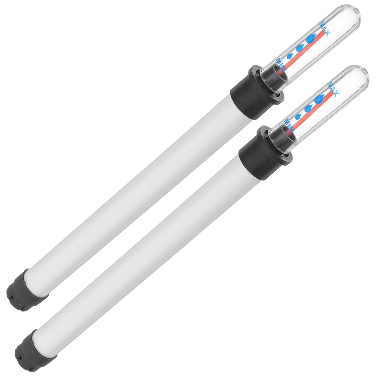 NOLITOY 2Pcs Plant Water Meter and Water Level Indicator for Indoor Potted Plants - 180ml Soil Moisture Sensor and Gauge - No Battery Indicator for Flower Pot, Garden and Office