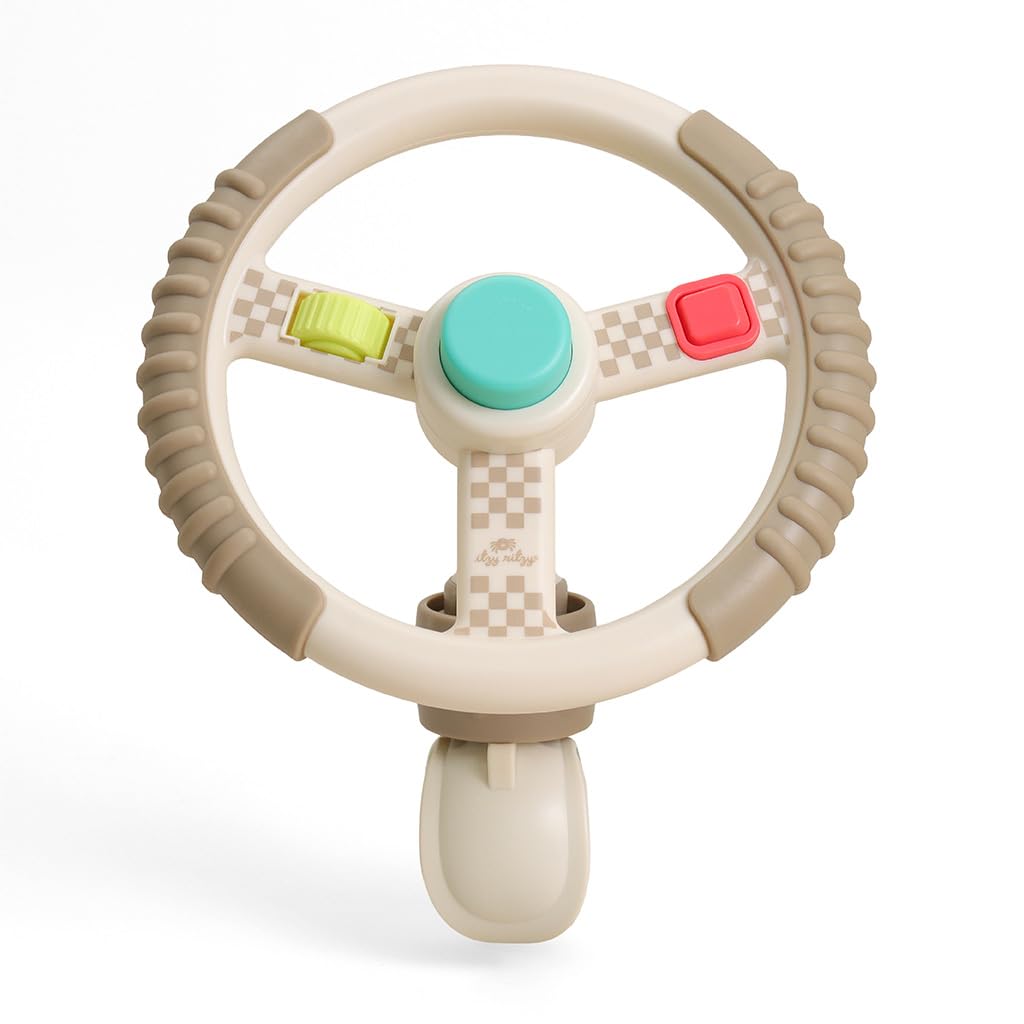 Itzy Ritzy - Bitzy Driver Steering Wheel Wagon and Stroller Activity Toy