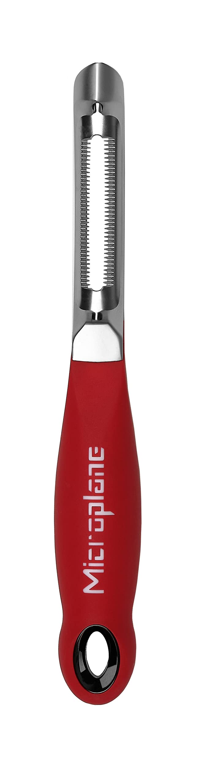Microplane Professional Serrated Swivel Peeler for Tomato and Kiwi, for Right and Left Hand Use