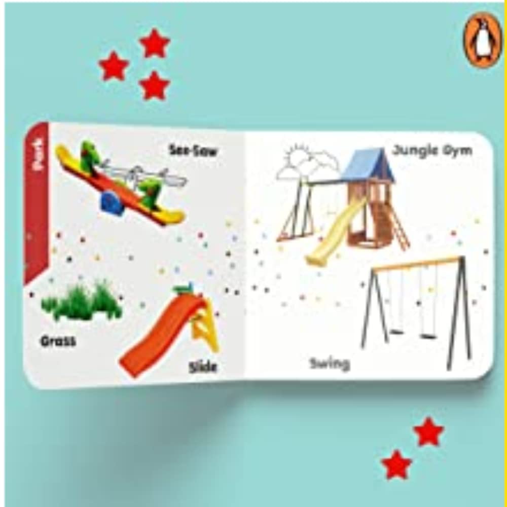 My First Library of Learning: Box set, Complete collection of 10 early learning board books for super kids, 0 to 3 | ABC, Colours, Opposites, Numbers, ... toddler) (My First Book of)