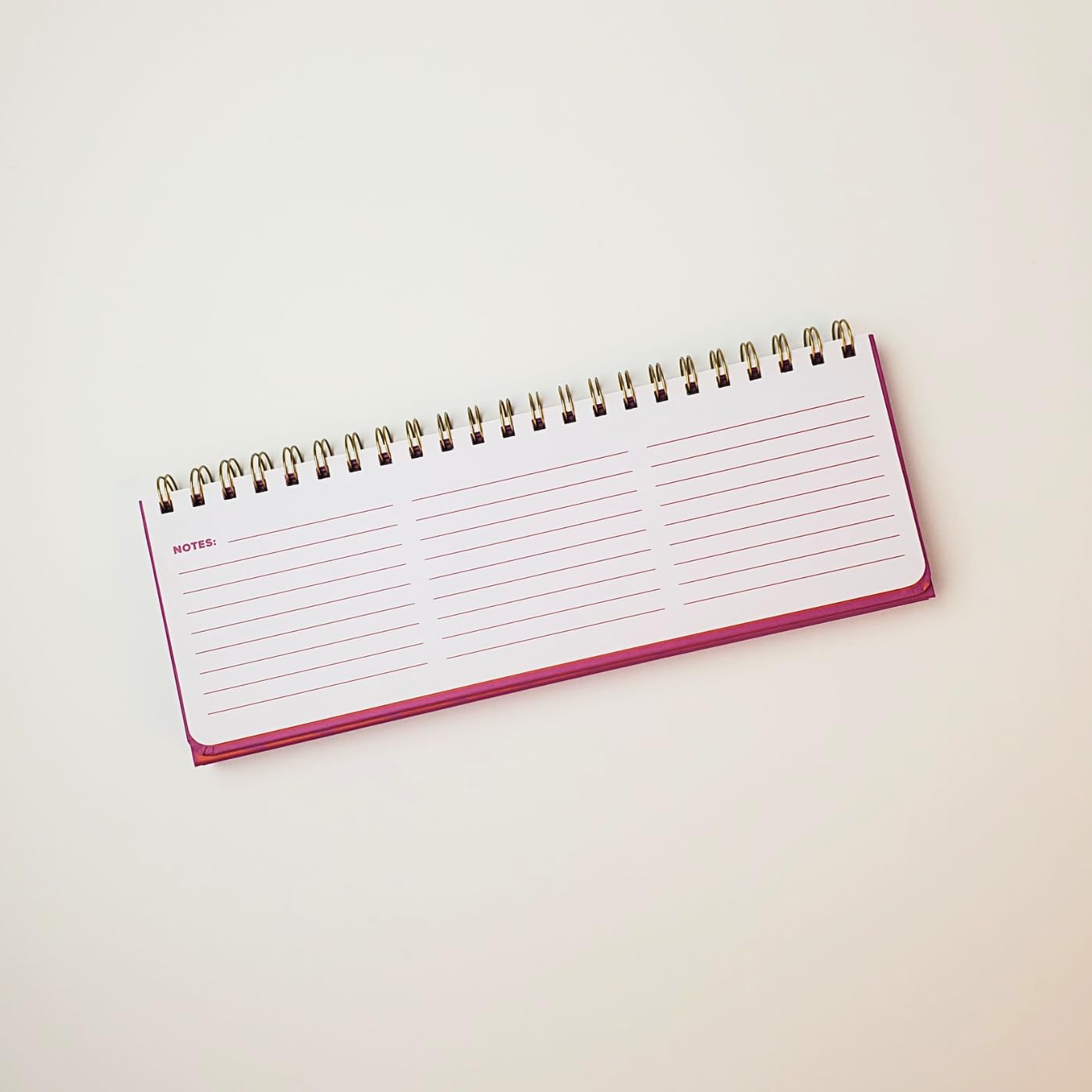 Molly & Rex Statement Shapes Red Undated Planner (38243)