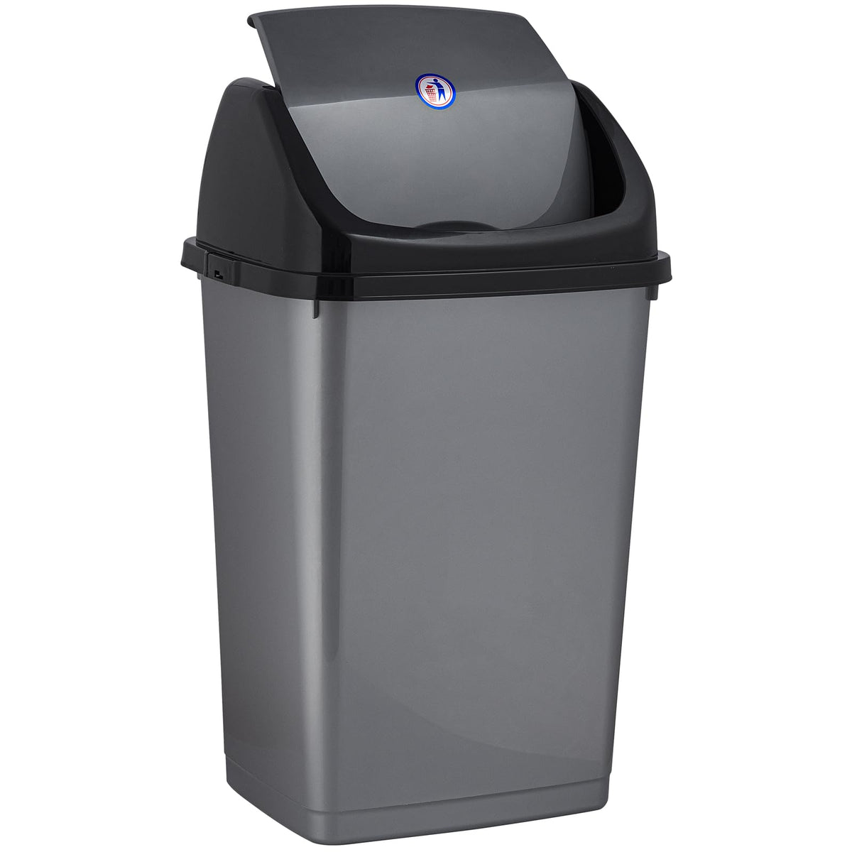 Kitchen Trash Can 13 Gallon with Swing Lid (2 Count)