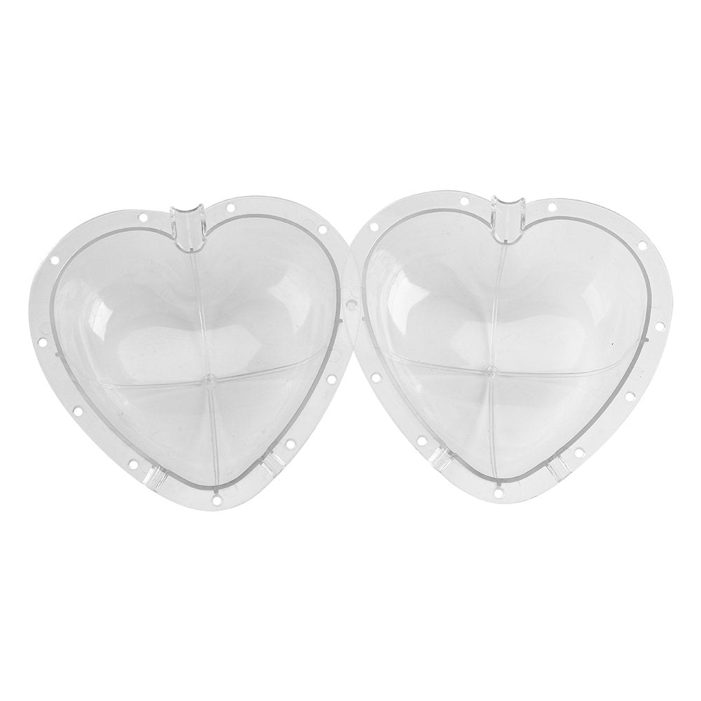 Culnflun Watermelon Mold, Heart Square Shaped Watermelon Pumpkin Shaping Mould, Garden Fruit Growth Forming Tool Transparent PE Material (Heart Shaped)