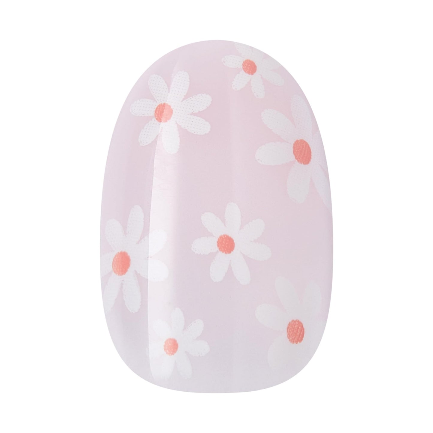Kiss Core, Press On Nails, Nail glue included, 'Friendship', Pink, Short Size, Round Shape, Includes 32 Nails, 2g Glue, 1 Manicure Stick, 1 Mini File